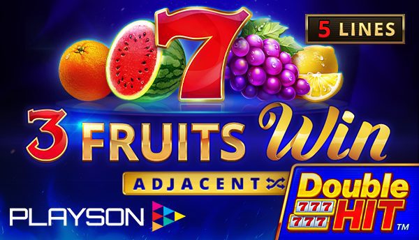 3 Fruits Win: Double Hit™ by Playson