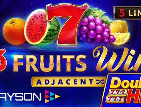3 Fruits Win: Double Hit by Playson