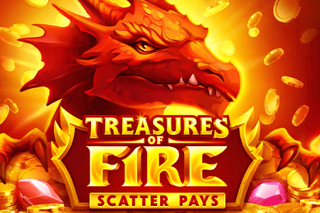 Treasures of Fire: Scatter Pays by Playson