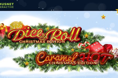 Caramel Hot and Dice & Roll Christmas Edition by Amusnet Interactive
