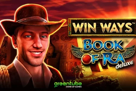 Book of Ra Deluxe Win Ways by Greentube