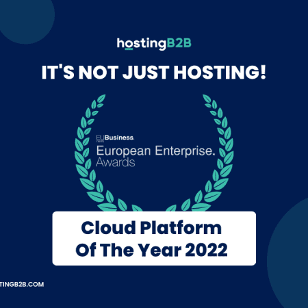 HostingB2B Wins Cloud Platform of the Year Award 2022!